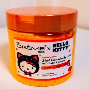 Crème Shop x Hello Kitty exfoliating body scrub